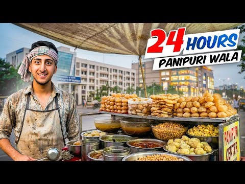 Becoming A Panipuri Wala For 24 Hours😂(New Job Ep-2)