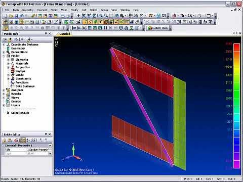 Introduction to Femap - Beam Postprocessing