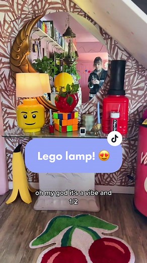 DIY Upcycled Lego Head Lamp Tutorial