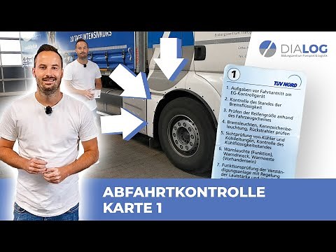 Pre-departure check card 1 explained (truck/class C) | DIALOG BZ