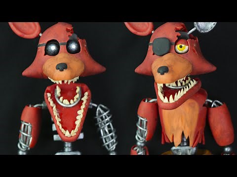 IGNITED FOXY & OLD FOXY "TUTORIAL" ✔POLYMER CLAY