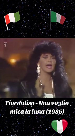 Fiordaliso - Non voglio mica la luna: Anni '80 Nostalgia
