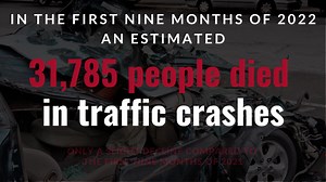 8K views · 22 reactions | While these numbers show a small decrease in fatalities from last year, these numbers are still devastating.  Slow down.  Buckle up.  Drive sober.  Don’t drive distracted. | NHTSA | Facebook