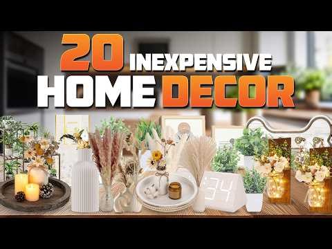 20 Inexpensive Home Decor on Amazon You Must Buy in 2026