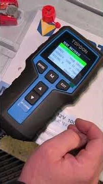 Tester une batterie à la maison