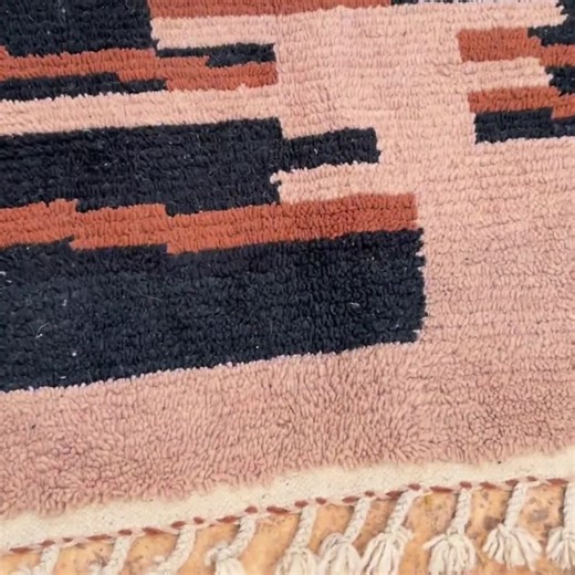 Orange Berber Moroccan Wool Rug, Custom Abstract Carpet - Etsy