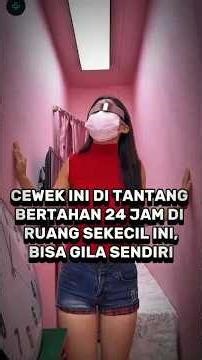 Tantangan 24 Jam di Kamar Paling Sempit! #ytshorts #fyp #tantangan #kamarsempit