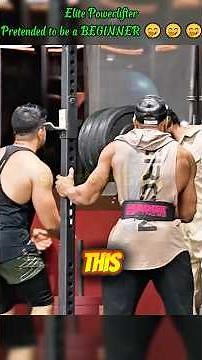 Elite Powerlifter Pretended to be a CLEANER #trolllife #funny #gym #prank