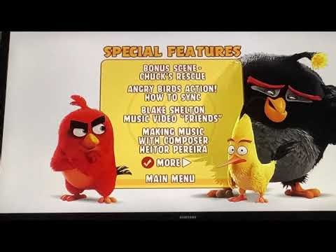 DVD Menu Walkthrough to The Angry Birds Movie