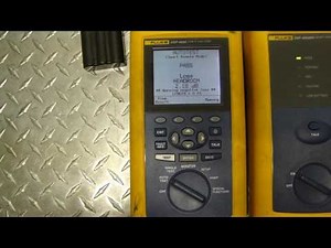 Fluke DSP-4000 Cat6 MM Fiber Cable Tester FTA420 DSP-FTA420 DSP4000 DSP 4000 FTA