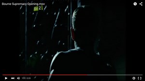 Analysis of Editing: The Bourne Supremacy