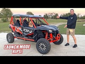 Honda Gave us a New 4-Seater Talon and it FREAKIN RIPS!!! (launch mode is awesome!)