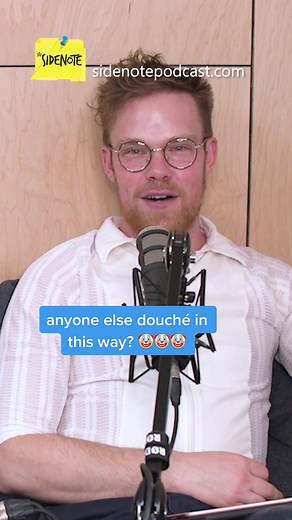full ep on the science of douchéing (is it dangerous?) on our sidenote podcast 💦🙃