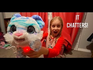 ★★★★★ Review of furReal North The Sabertooth Kitty Interactive Plush Pet Toy,