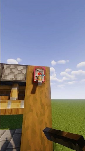 I Built a Working Garage Door in Minecraft #shorts #minecraft #tiktok @minecraft