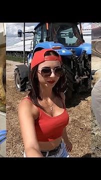 Farm Girls on the Largest Farm in the USA | Modern Farm - Compilation