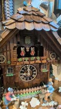 Hones 2026 Clock of the Year | Handmade Black Forest Cuckoo Clock