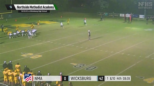 Football Recap: Northside Methodist Academy Takes a Loss   How To Watch