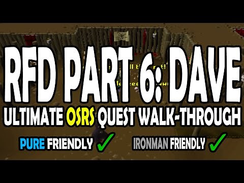 [OSRS] Recipe for Disaster Quest Guide: Part 6 - Freeing Evil Dave