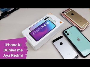 iPhone user unboxes Redmi Note 8