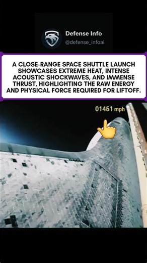 What does a Space Shuttle launch feel like just meters away? 😳