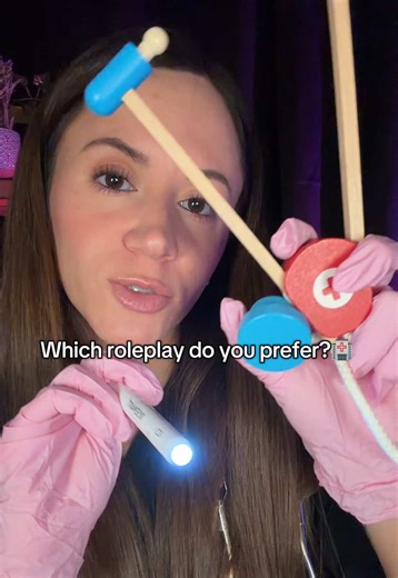 Which roleplay do you prefer?🧐 #asmr #asmrsounds #asmrvideo #relax #fyp