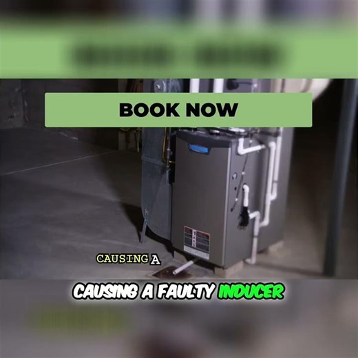 Furnace Pressure Switch Failure: Causes & Fixes #shorts