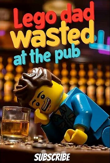 LEGO Dad’s Epic night at the Pub #comedy #lego #shorts