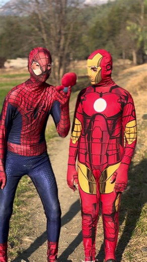 Spiderman and Iron man prank is going wrong #shorts