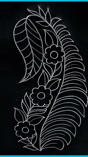 New fabric sador mekhla design/simple fabric design