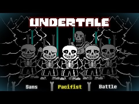 Undertale | Sans Pacifist Battle | Corey's Take | Battle Animation