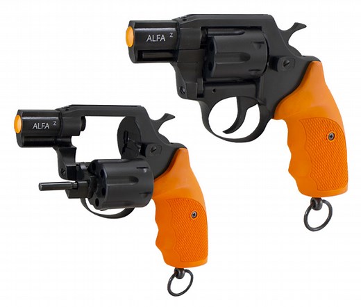 BLUED Alfa .32 Caliber Blank Pistol