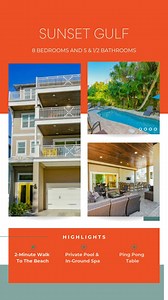 Your dream vacation home is available now, and it comes with an...