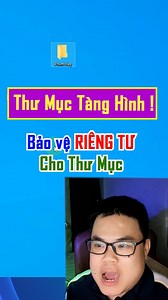 259K views · 2K reactions | Cách để tạo thư mục tàng hình trên máy tính Windows, giúp bảo vệ thư mục #minhlakhoa #khoatinhoc #tinhocvanphong #meotinhochay #WindowsTips | Mình Là Khoa | Facebook