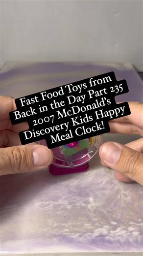 Fast Food Toys from Back in the Day Part 235 - 2007 McDonald’s Discovery Kids Happy Meal Clock! #DiscoveryKids #mcdonalds #clocks #happymeal #learningtoys #Nostalgia | CPJ Collectibles