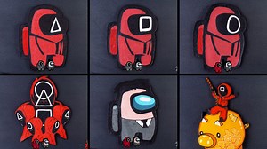 Making Squid Game Pancake 🥞 Creative and Thrilling Designs - Pancake Art