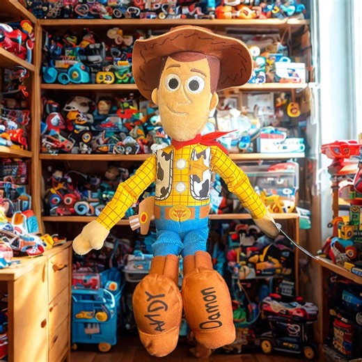 Personalized Toy Story Plush Woody or Buzz Lightyear - Etsy