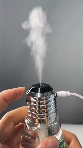 USB Humidifier Bulb | 7 रंगों की रोशनी वाला यूनिक LED बल्ब | #humidifier #bulb #shorts #led