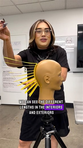 Posted @withregram • @michaeltreeey & Aveda Institute Denver // We worked with our Pivot Point projection strips — one of my favorite tools for helping visual learners truly understand what’s happening in a haircut. These strips make it easy for new students to see elevation, angle, and shape as we build our forms and refine technique. 🎯 ‌ We created a sleek, stacked bob — not to be confused with the modern French bob that’s trending today. Though they’re different haircuts, it’s amazing to see