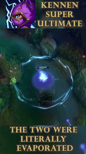 KENNEN ULT EVAPORATES BOT — EXPLOSIVE DOUBLE KILL | League of Legends #LoL #Shorts