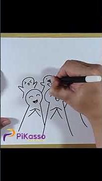 How to Draw a Crowd of People Easy in Less Than One Minutes