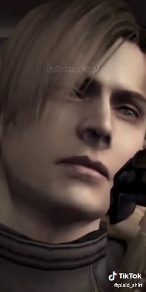 Leon🙇🏼‍♂️. #Re4 #residentevil #residenteviledit #leonskennedy #fypシ