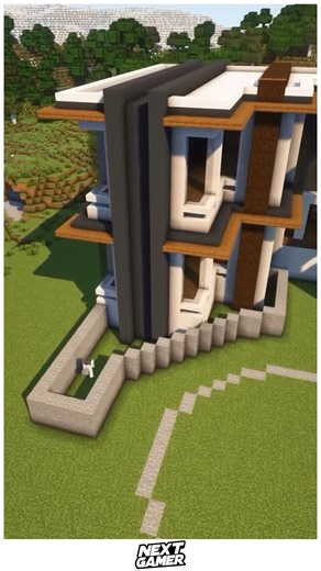 NextGamer on Instagram: "🌟🏗️ Epic Minecraft Modern Mansion Idea 🎮🏡💎 Create a breathtaking modern mansion in Minecraft featuring pools, balconies, and futuristic details! 🌿🔥 This build stands out with its scale and beauty, making your world feel truly luxurious. 🌌 Ready to build your ultimate mansion? 🎮✨ #MinecraftBuilds #MinecraftIdeas #MinecraftCreations #MinecraftModernMansion #GamingCommunity #MinecraftDesigns #CreativeBuilds"