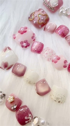 【ネイル】フットネイルデザイン🌼 #nailart #springnails #shorts #footnails #東京ネイルサロン #トレンドネイル #フットネイル #春ネイル #花柄ネイル