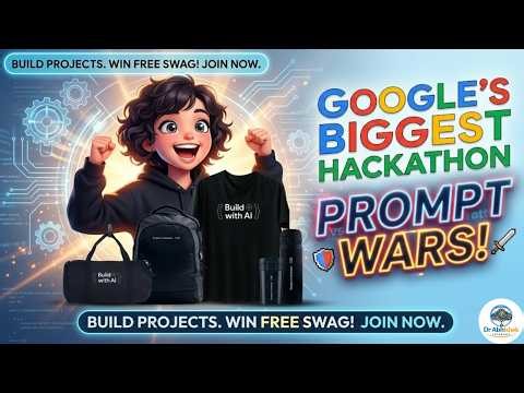 Google’s Biggest Hackathon is BACK – Prompt Wars! Build Projects, Win Free Swags & More #genai