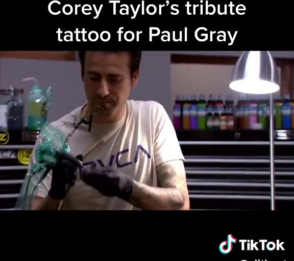 Corey Taylor's Emotional Tribute Tattoo for Paul Gray
