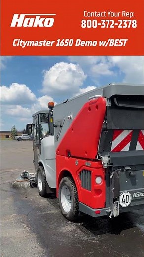 Hako Citymaster 1650 Ready For DEMO!