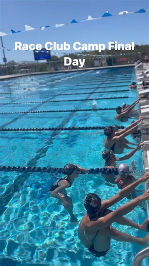 It’s always amazing to see the progress our Race Club Campers make from the beginning to the end of the camp. We like to race (and you should too), so we challenge every swimmer at the end of each camp to 4 x 50s IM order off the blocks. This is so they get a chance to try out their new techniques, breathing patterns & stroke rates in a race scenario. Never be afraid to try out your new techniques at race speed. If you don’t execute your skills how you intended, you know you have some more work 