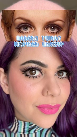 11K views · 150 reactions | Channeling Twiggy’s 60s glam with a modern touch! ✨ #Makeup #Twiggy #RetroBeauty #FunMakeup #MakeupTutorial #TwiggyMakeup #VintageInspiredMakeup #Beauty | A Disabled Icon | Facebook