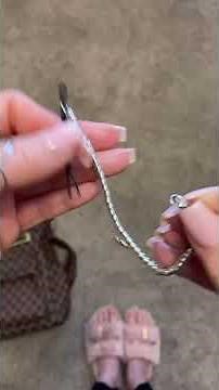 Woman shares simple hack for putting on BRACELETS by yourself